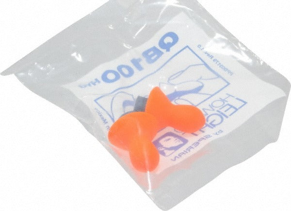 HOWARD LEIGHT Howard Leight QB100HYG Banded Push-in Earplugs 50 Pack
