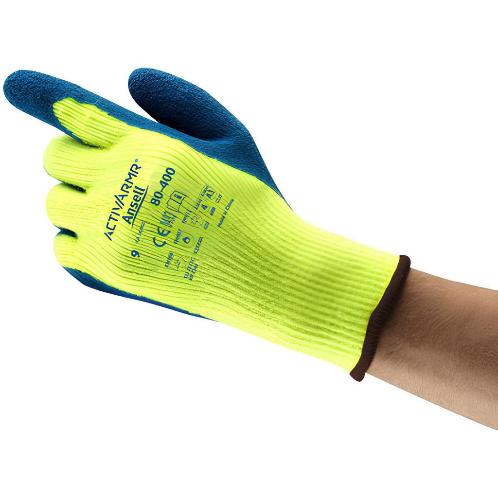 ANSELL Ansell 206419 General Purpose Work Gloves Medium Latex-coated