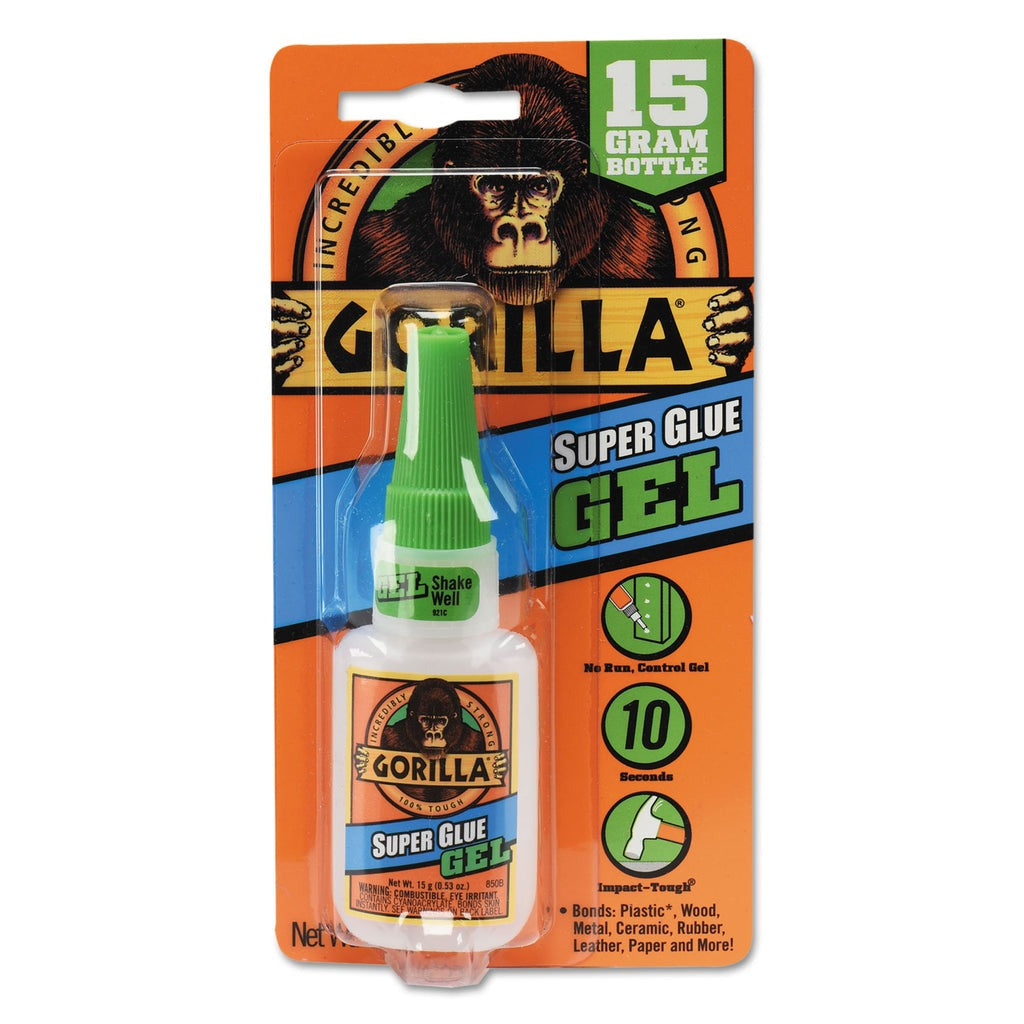 GORILLA Gorilla GOR7600101 Super Glue Gel 0.53 oz (1 Each)