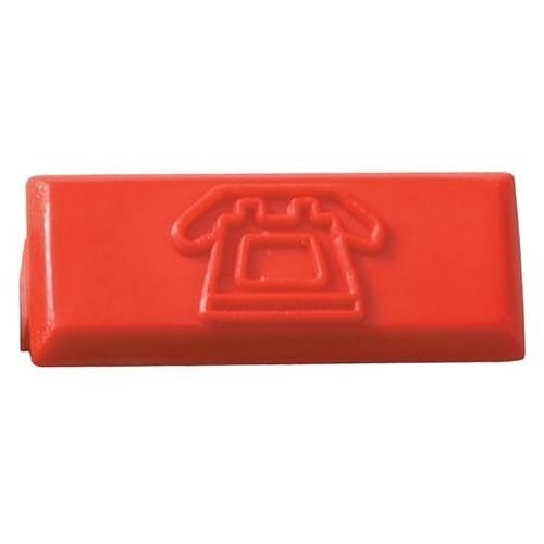 SIGNAMAX Signamax Inc. DIT-50D-RD Designation Icon Tabs Data 50pk