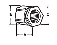 Steel Electric Products 1026 Conduit Coupling 1-1/2 Inch