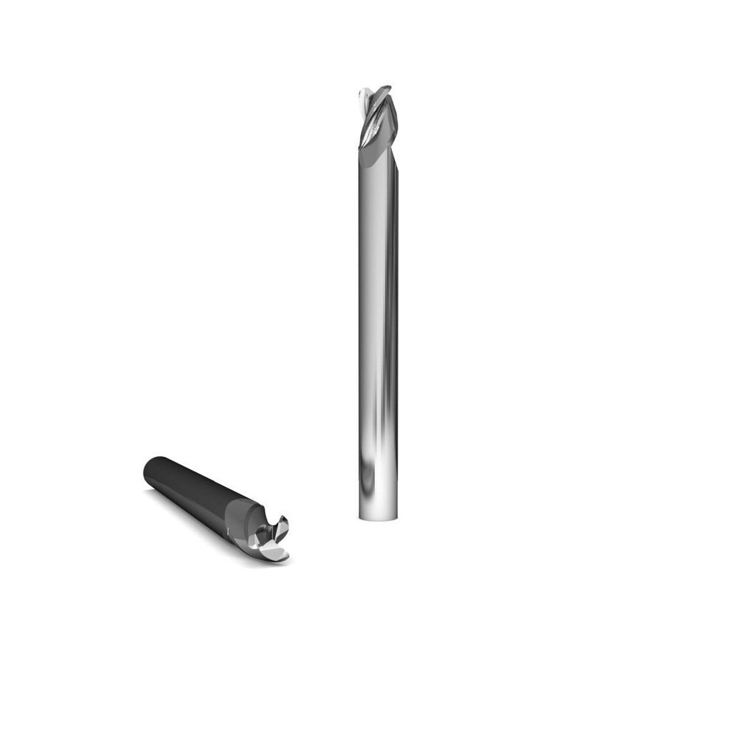 GWS Gws 314602 Square End Mill 1/4 Inch 3 Flute Solid Carbide
