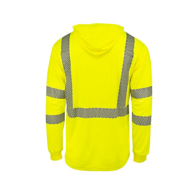 RADIANS Radians ST61-3PGS-M Hooded Type R Class 3 Mesh Long Sleeve T-Shirt (S)