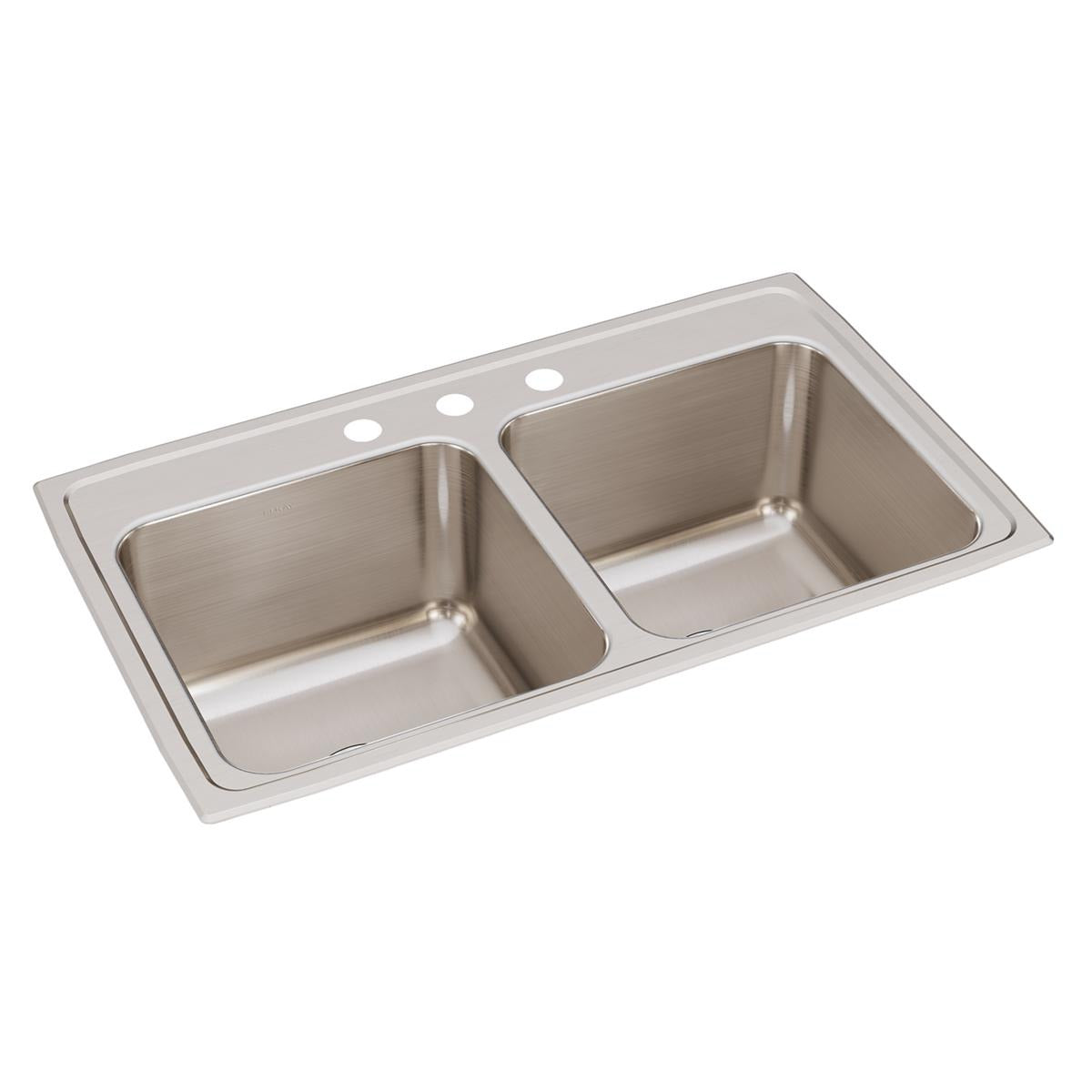 BSC PREFERRED Bsc Preferred DLRQ3319103 Double Bowl Kitchen Sink 33in