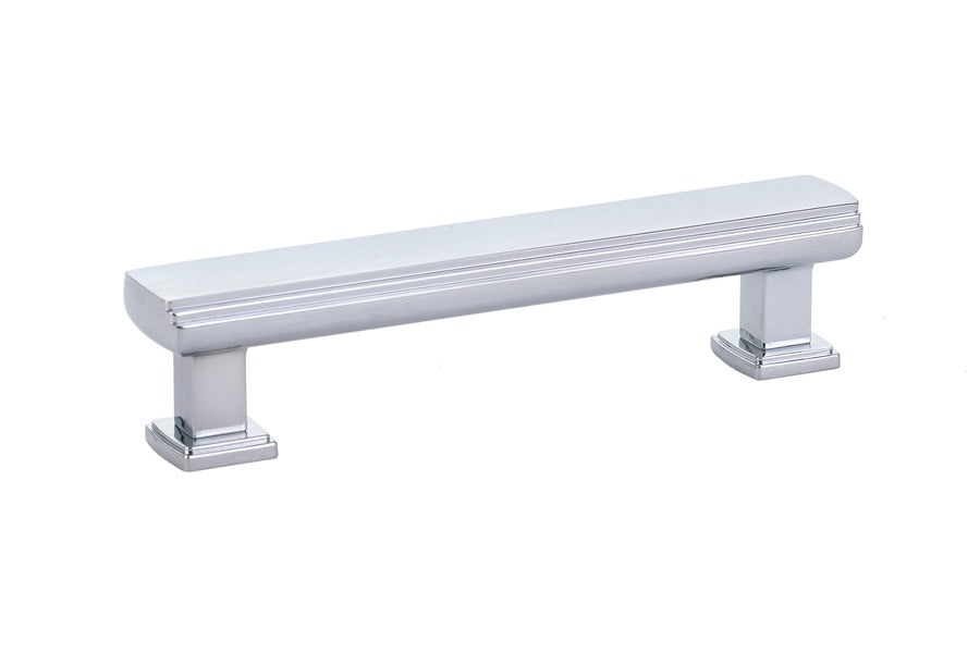 EMTEK Emtek 86423US26 Art Deco Cabinet Pull Polished Chrome