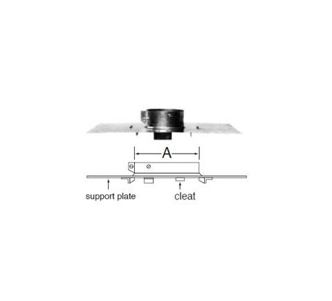 SELKIRK Selkirk 4RV-GVS Rv Support Assembly (4 Inch)