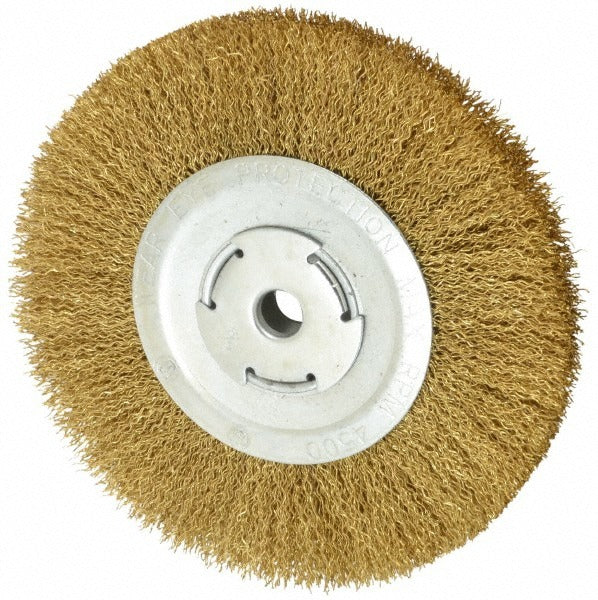 VALUE COLLECTION Value Collection 0320012350 Wheel Brush 8 in Brass