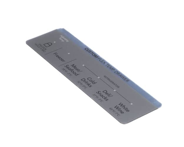 FRIGIDAIRE Frigidaire 5304527898 Middle Drawer Overlay (Each) Replaces 5304519050