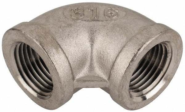 VALUE COLLECTION Value Collection 6LB901/2 1/2 in 316 Ss Pipe 90 Elbow Fnpt