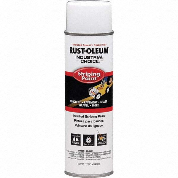 RUST-OLEUM Rust-oleum 1691838V White Striping Paint 18 Oz