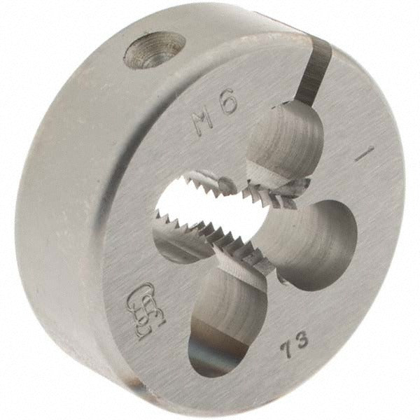OSG Osg 46079 Round Die M6x1 25 Mm Od High Speed Steel