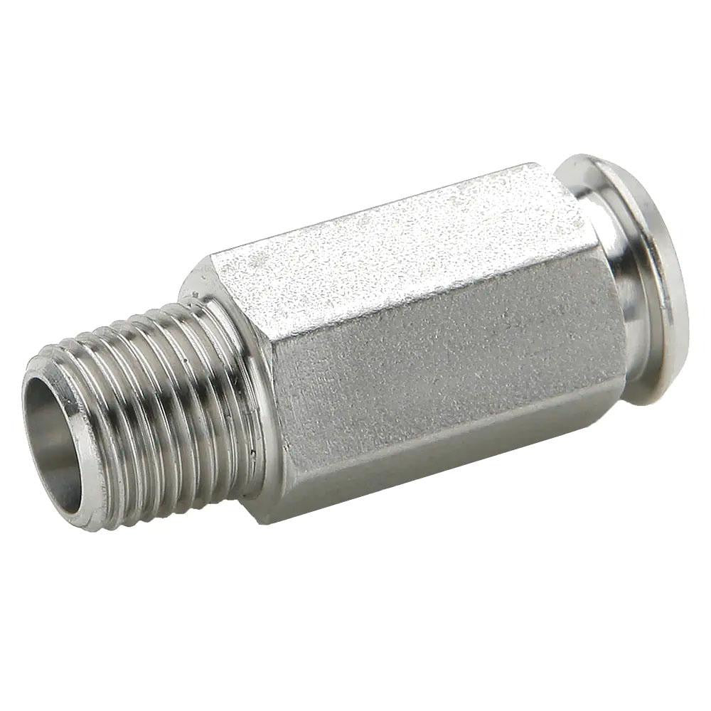 PARKER Parker 391PSS-4-4 Compression Pipe Coupler 1/4-18 Ss