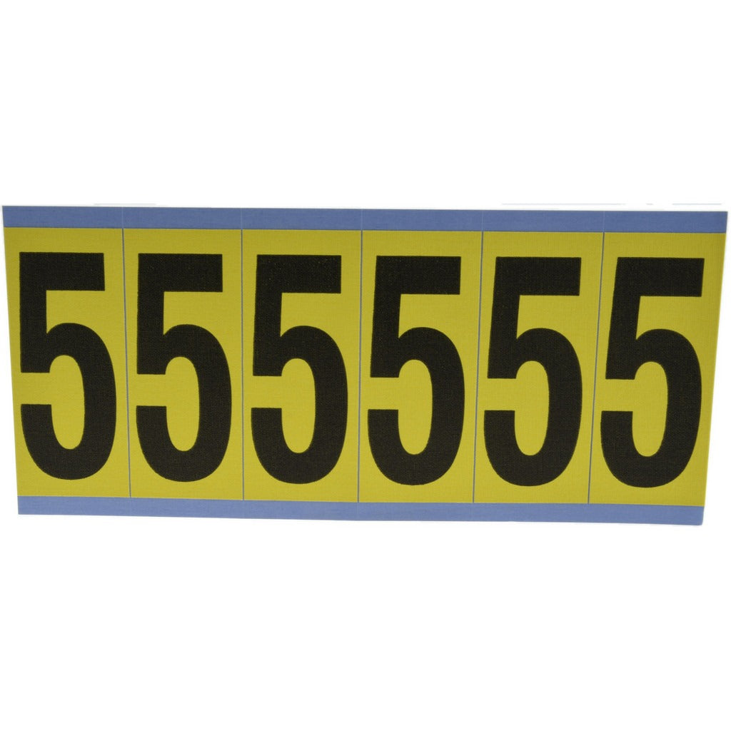 STRANCO Stranco SB7-5 Number Label 5 Vinyl 1.75x5 Inches