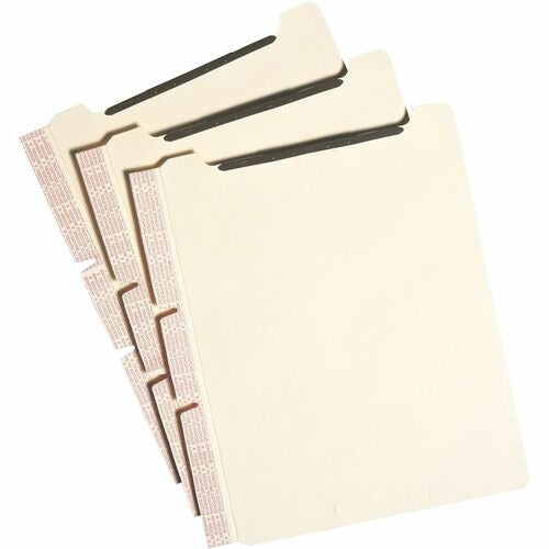 SMEAD Smead SMD68025 Manila File Dividers Twin-prong Pack 25