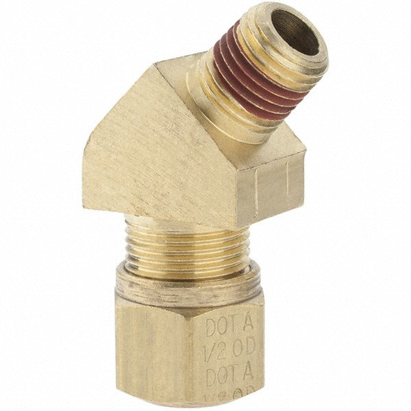EATON Eaton 1480X8X4Z Compression Tube Elbow 1/4 in Brass
