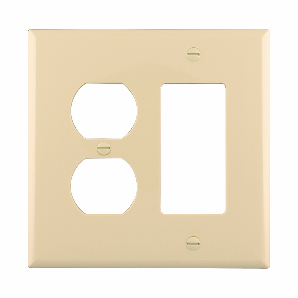 Crouse-Hinds PJ826V EWD PJ826V Wallplate 2G Dup/Deco Co