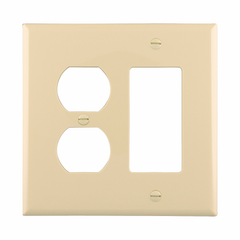 Crouse-Hinds PJ826V EWD PJ826V Wallplate 2G Dup/Deco Co