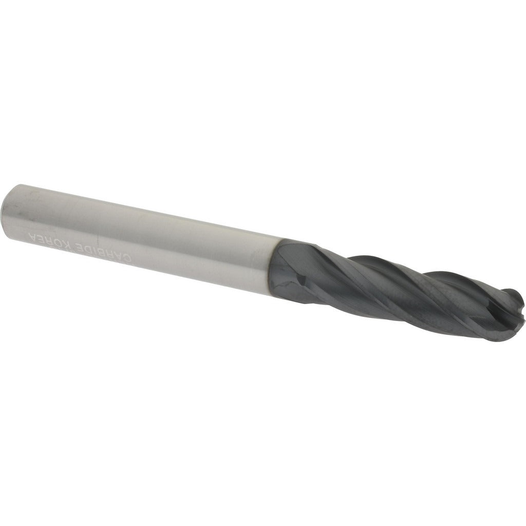 HERTEL Hertel EM060020 Ball End Mill 0.3125 in 4 Flute Carbide