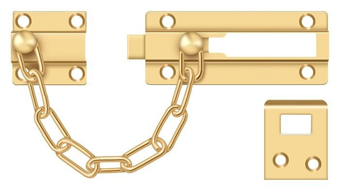 DELTANA Deltana CDG35CR003 Door Guard Chain Doorbolt