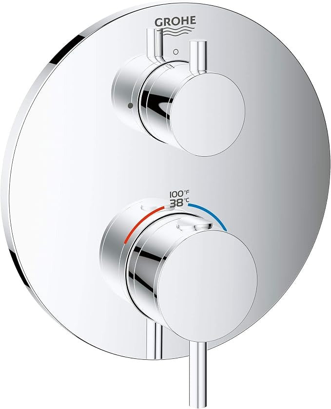 GROHE Grohe 24151003 Atrio New Dual-Function Thermostatic Trim (Trim Kit)