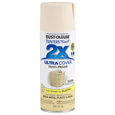 RUST-OLEUM Rust-oleum 249065 Spray Paint 12 Oz Satin Straw Flower