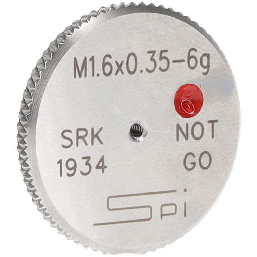 SPIROTHERM Spi 34-456-4 Threaded Ring Gage M1.6x0.35 Class 6G No Go