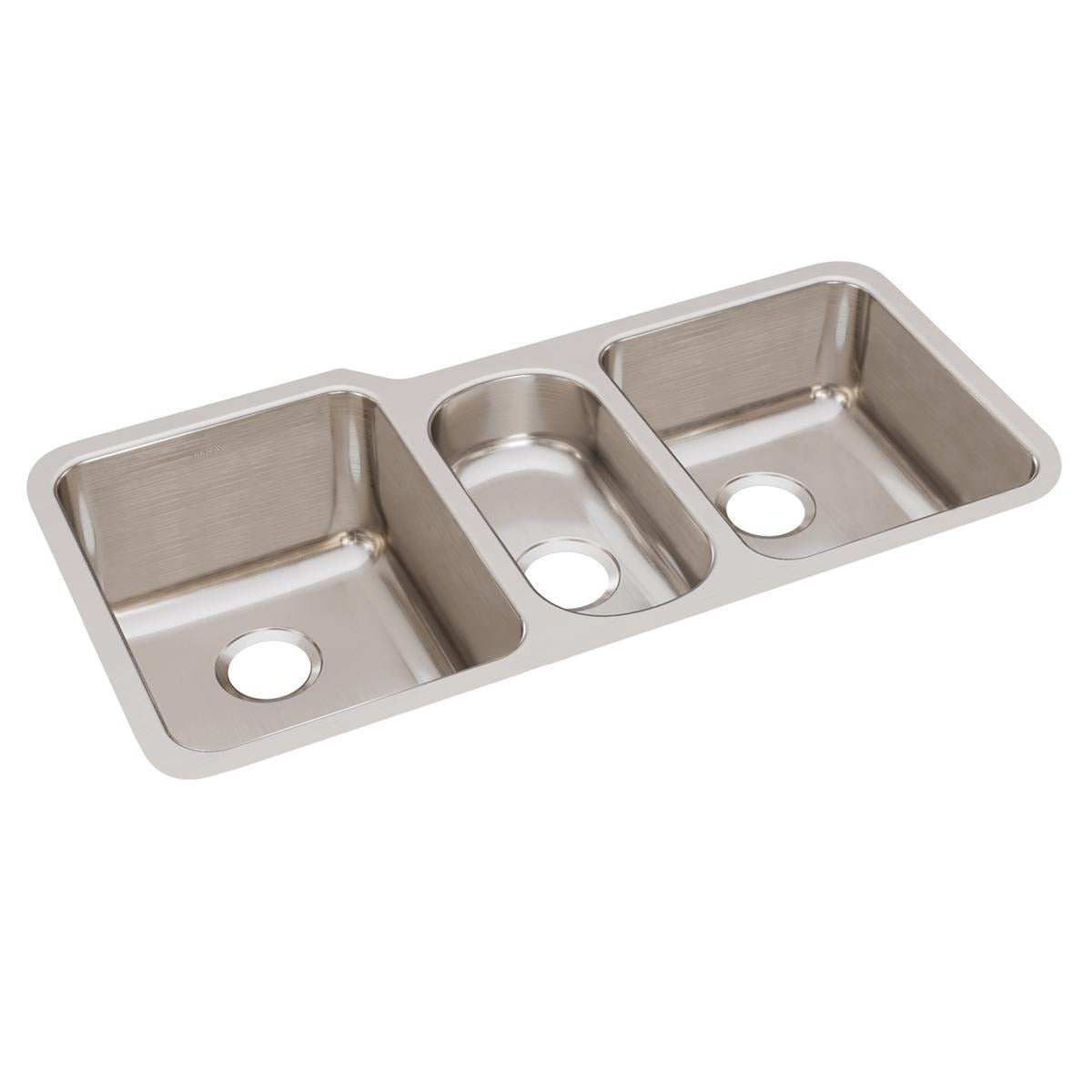 BSC PREFERRED Bsc Preferred ELUH4020 Triple Bowl Undermount Kitchen Sink