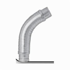 Metal-Fab MDWF0405 4 X 5' Double Wall Flexible Gas Vent Pipe