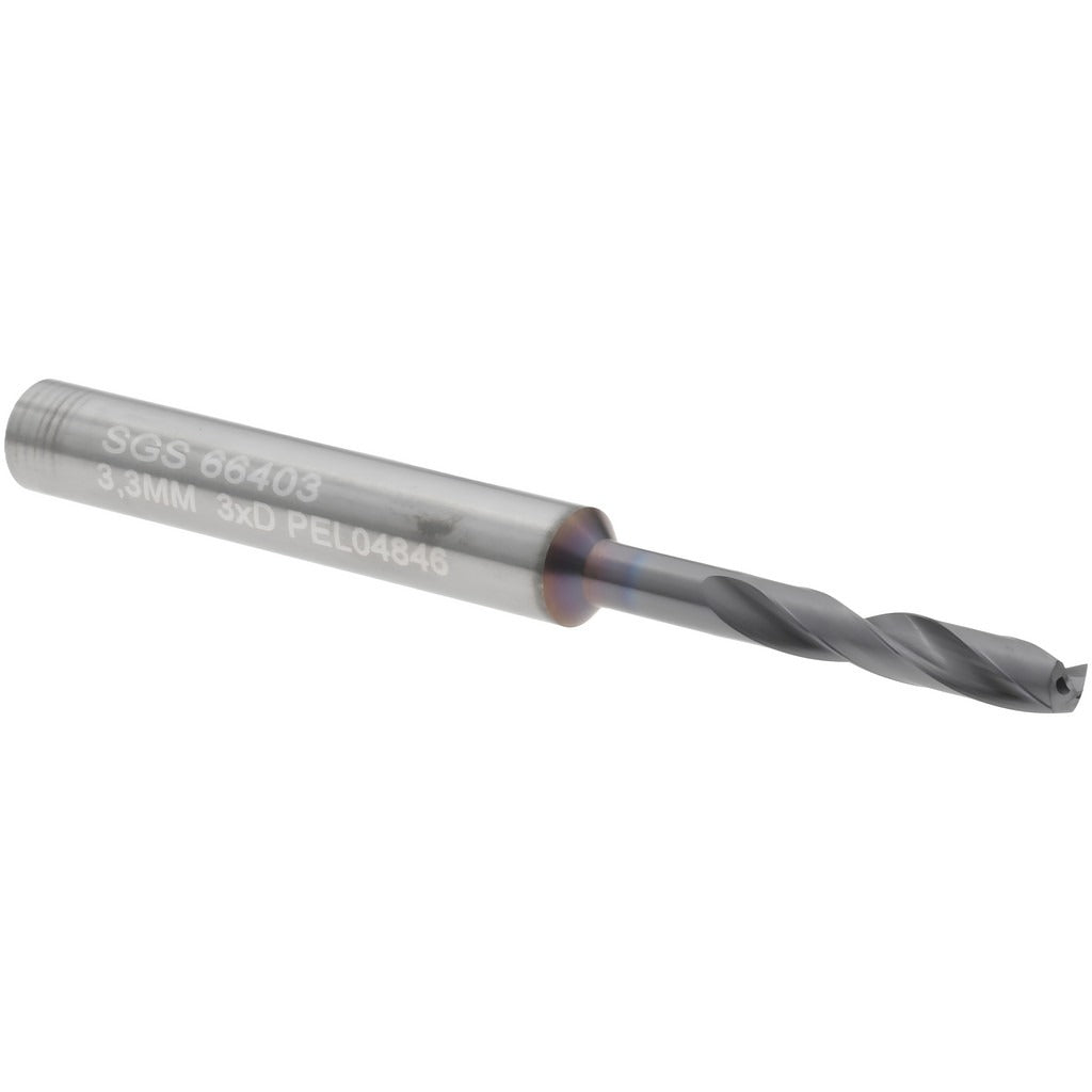 KYOCERA SGS PRECISION TOOLS Sgs 66403 Screw Machine Drill Bit 5/32 Inch Carbide