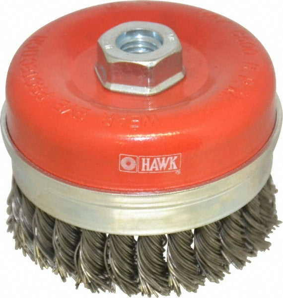 VALUE COLLECTION Value Collection S04185773 Knotted Cup Brush 4 in Steel