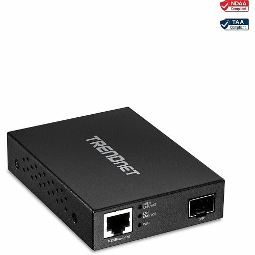 TRENDNET Trendnet TFC-PGSFP Gigabit Poe Pd Sfp Media Converter