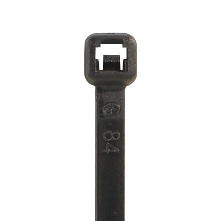 BSC PREFERRED Bsc Preferred CTUV18250 Uv Black Nylon Cable Ties 100pk