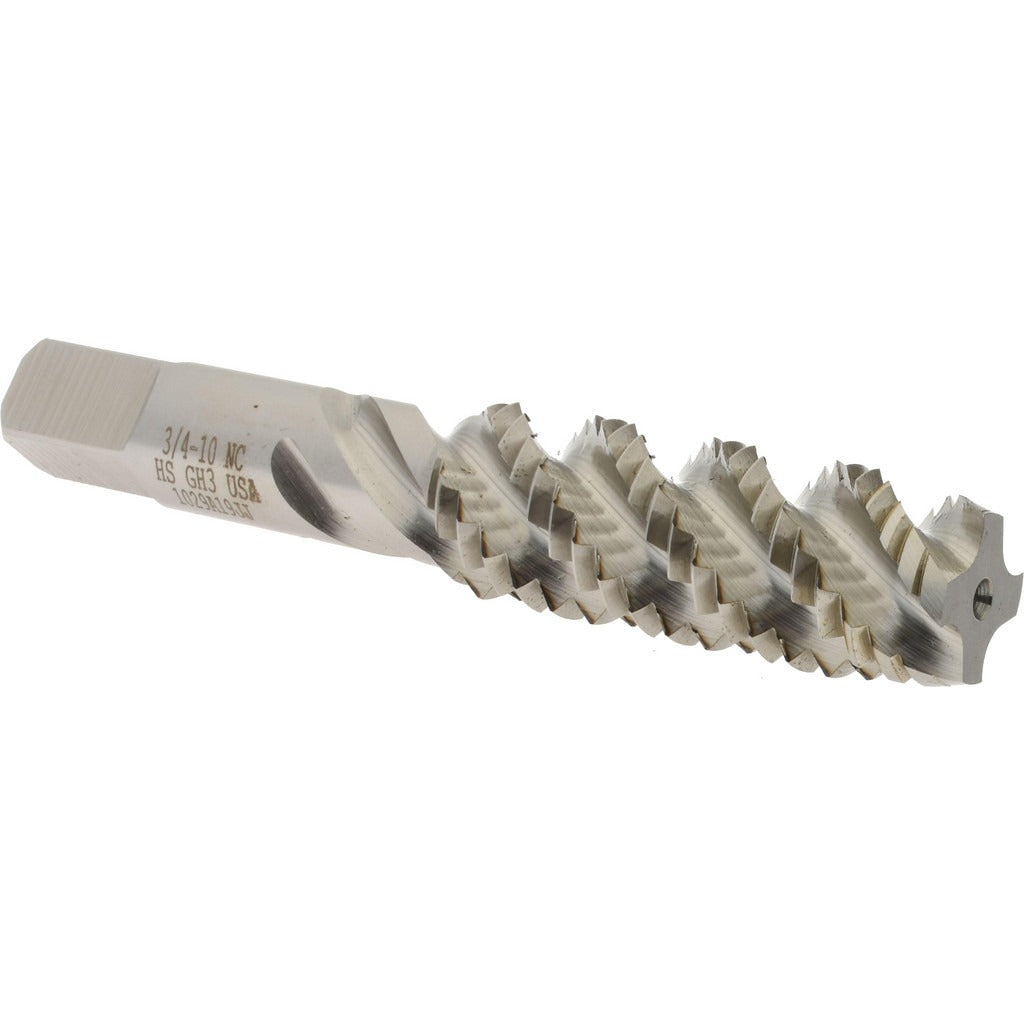 HERTEL Hertel K008591AS Spiral Flute Tap 3/4-10 Unc 4 Flute Hss