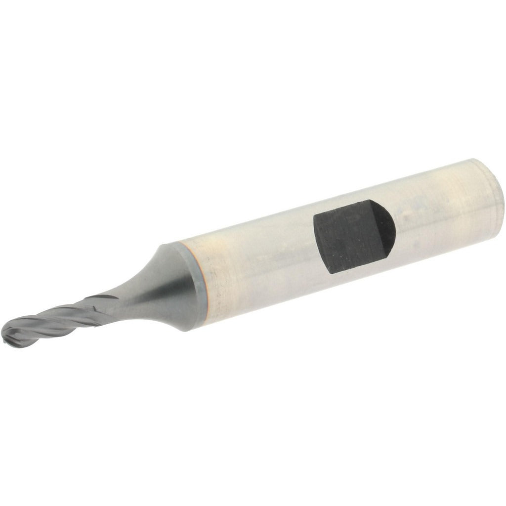 HERTEL Hertel E7020008 Ball End Mill 0.125 in 4 Flute Cobalt