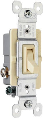 LEGRAND Pass Seymour 663IGTU 3-way Toggle Switch 15A 120V Ivory 10 Pack