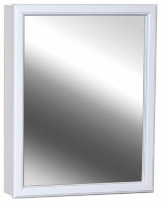 ZENITH Zenith Home Corp W16 Swing Door Medicine Cabinet White