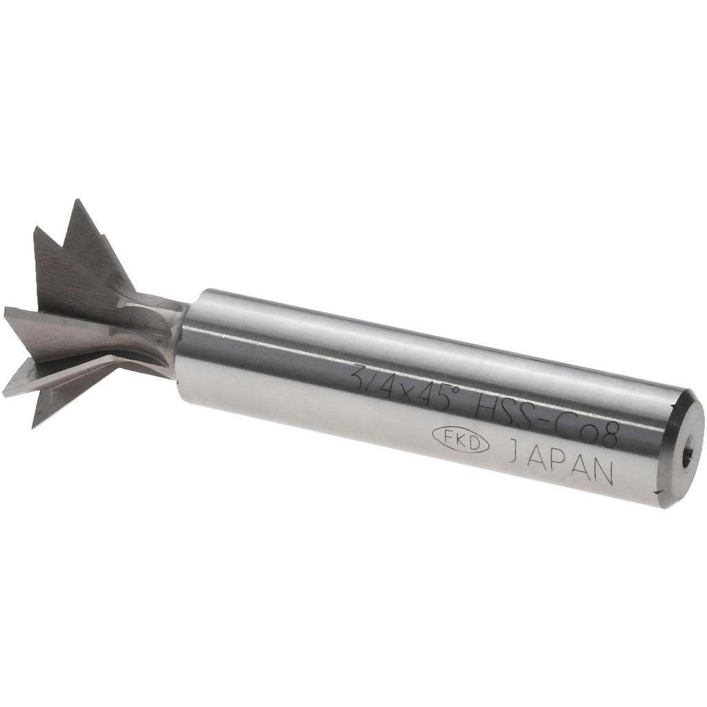 VALUE COLLECTION Value Collection DC4506CO Dovetail Cutter 45 Deg Cobalt