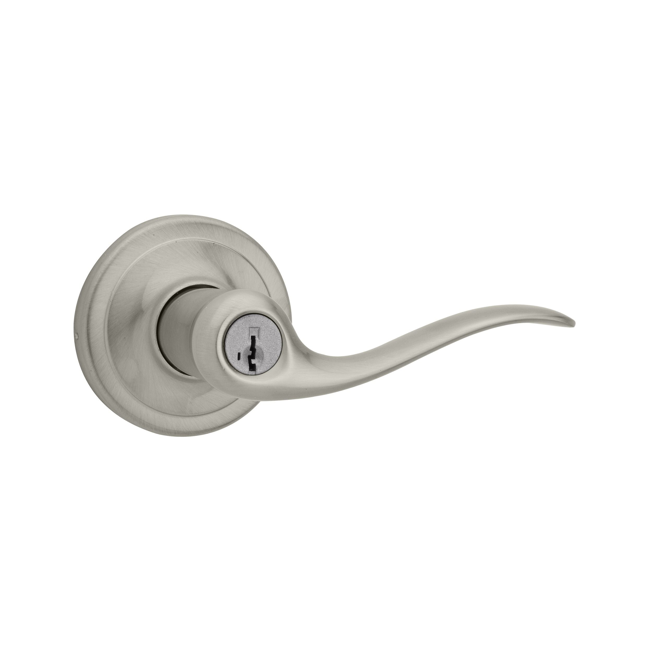 KWIKSET Kwikset 740TNL-15S Tustin Lever Entry Lock Smartkey Satin Nickel