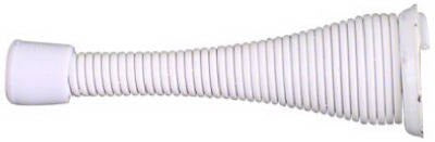 NATIONAL HARDWARE National Mfg N265-256 Spring Door Stop 3in White 2 Pack
