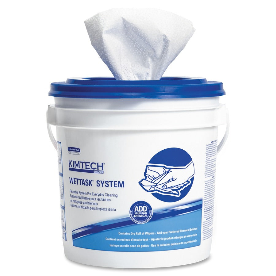 KIMBERLY-CLARK Kimberly-Clark KCC06001 Kimtech Wipers for Solvents (12 x 12.5 in / 60 per roll) KCC06001
