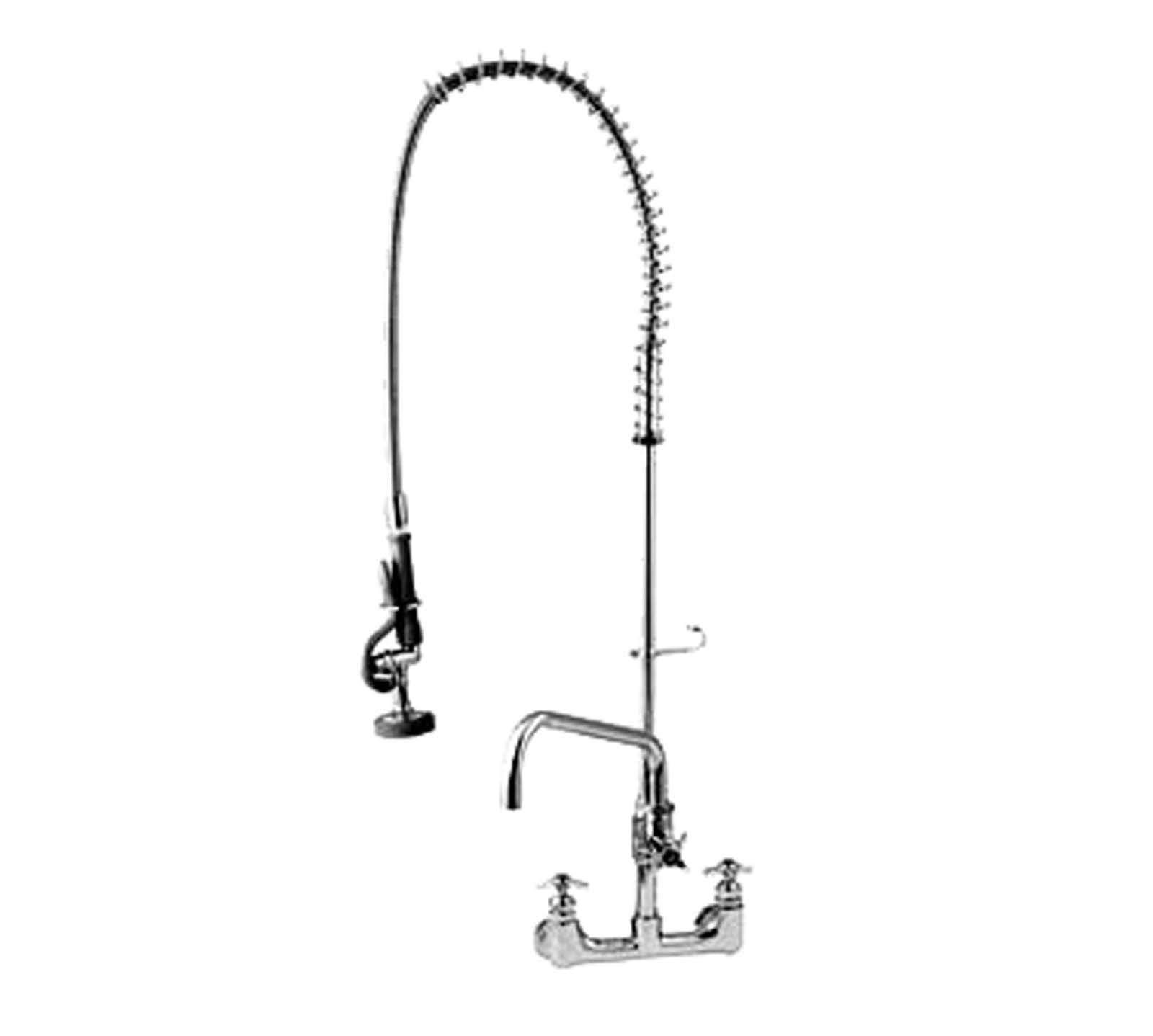 T&S BRASS Ts Brass B-0287 Big-flo Pre-rinse Unit 8 in Wall Mount