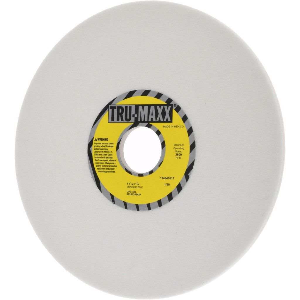 TRU-MAXX Tru-maxx 66253255427 Surface Grinding Wheel 8in 60 Grit