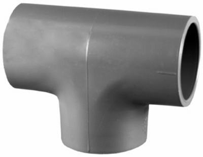 CHARLOTTE PIPE Charlotte Pipe Pvc 08400 2000HA Pvc Sch 80 Tee 2 in