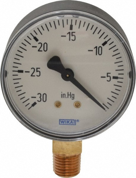 WIKA Wika 4253027 Pressure Gauge 0-30 Psi 2.5 in Dial Npt Lower