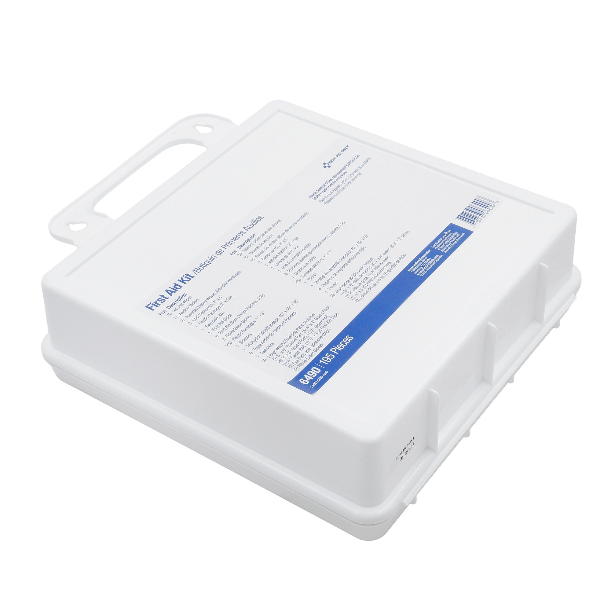 PRIME-LINE Prime-Line MP10596 First Aid Kit (50 Person, Weatherproof Plastic Case)