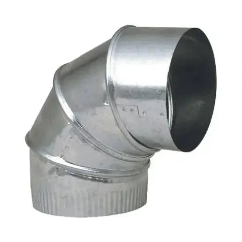 IMPERIAL Imperial GV1330-C 8-inch 90 degree Galvanized Adjustable Elbow (8 in / 90 degree)