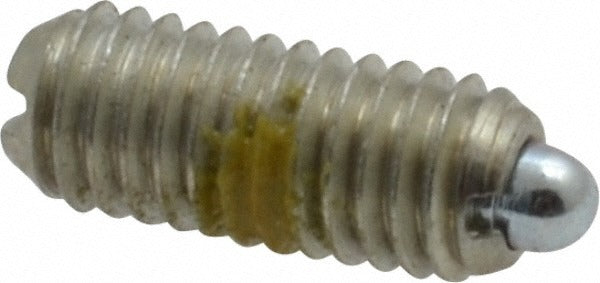 VLIER Vlier M53P Threaded Spring Plunger 10-32 Steel Locking