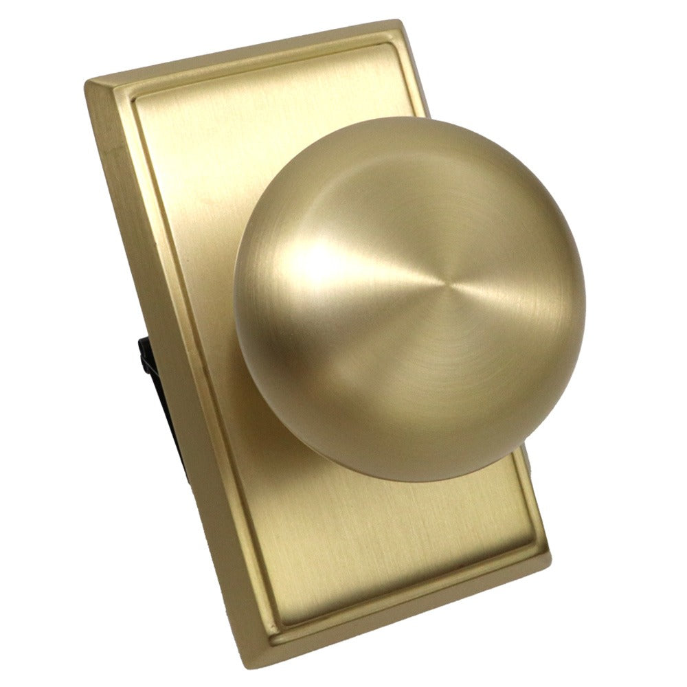 EMTEK Emtek 8221PUS4 Providence Privacy Door Knob Satin Brass