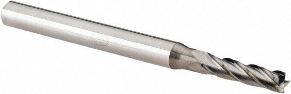 ACCUPRO Accupro 12176927 Square End Mill 3/32 in 4 Flute Carbide