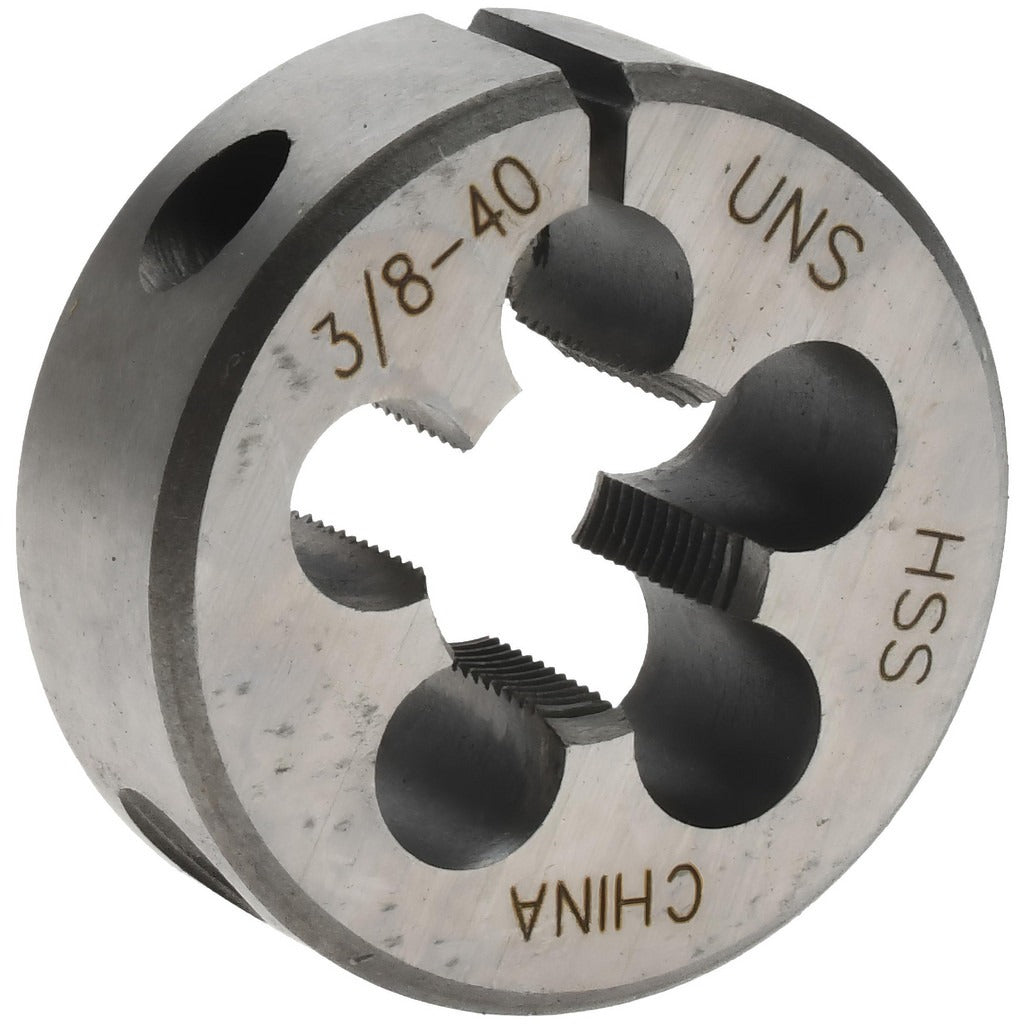 VALUE COLLECTION Value Collection 315-1147 Round Die 3/8-40 1 Inch Od Hss